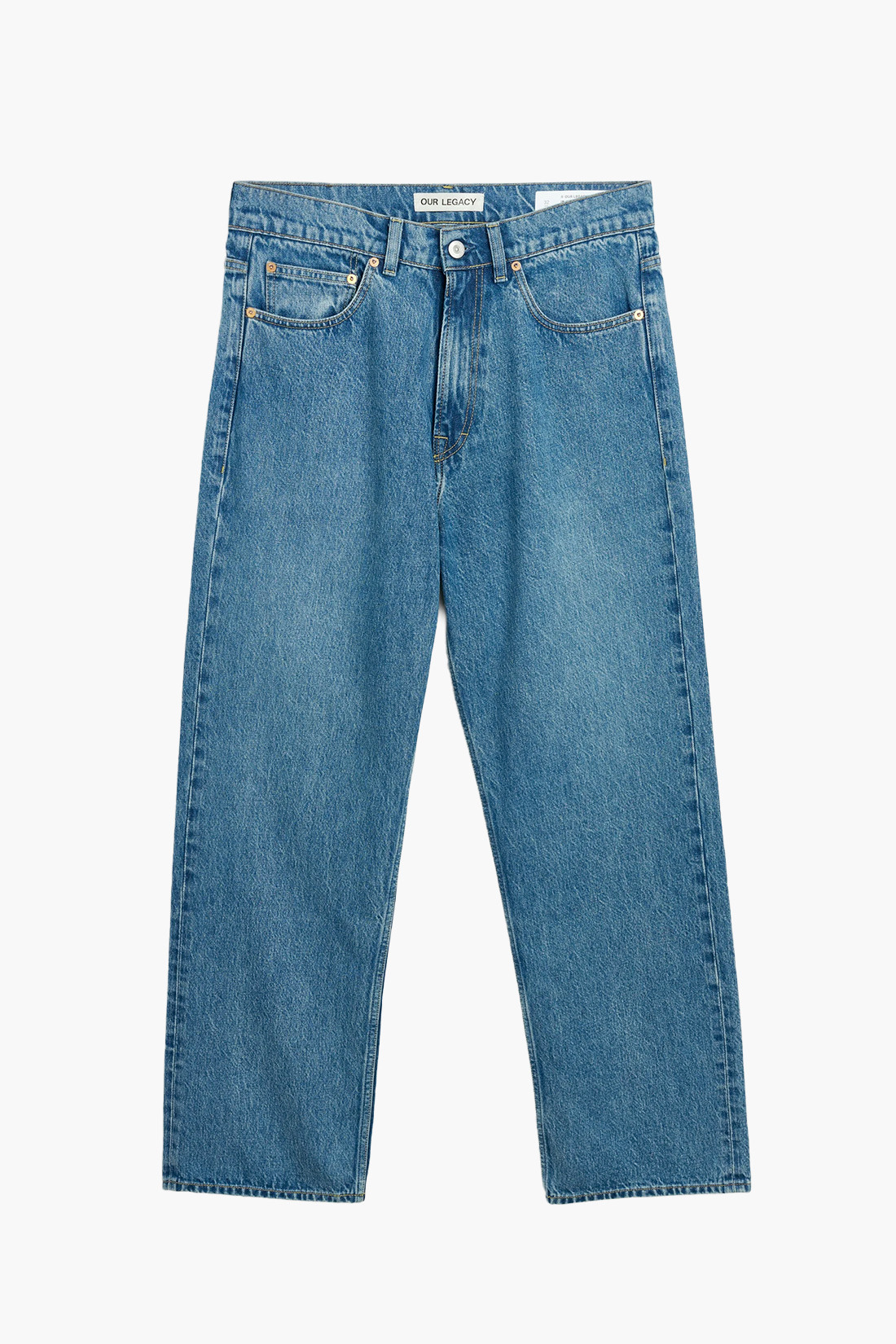 Third cut blue tech Wash denim