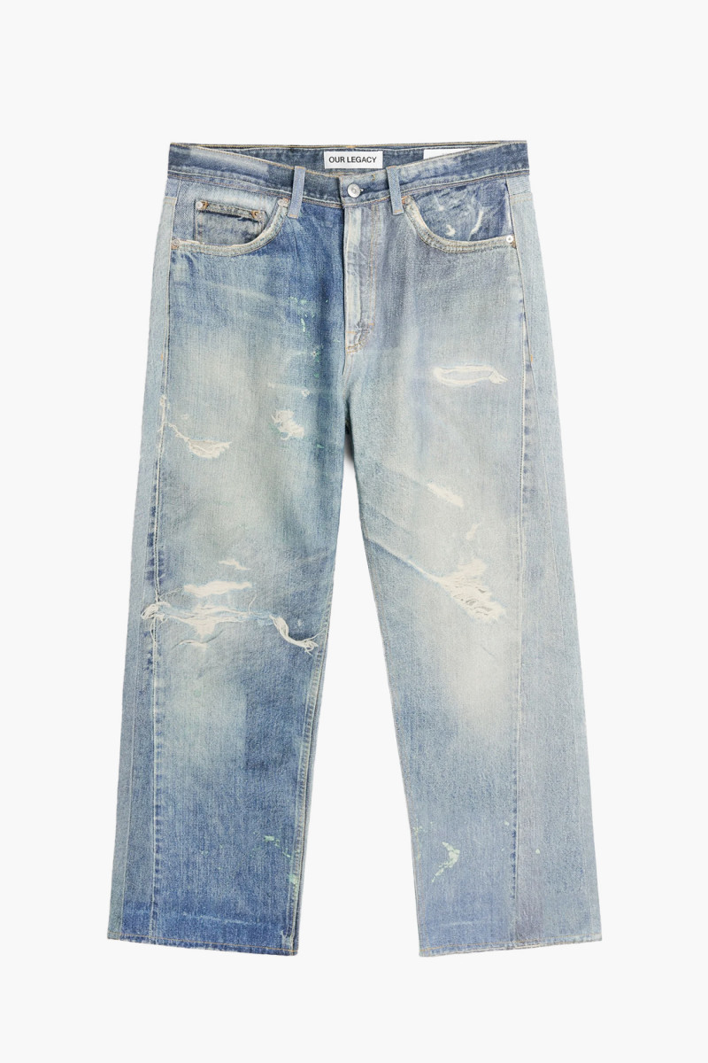 Third cut digital Denim print