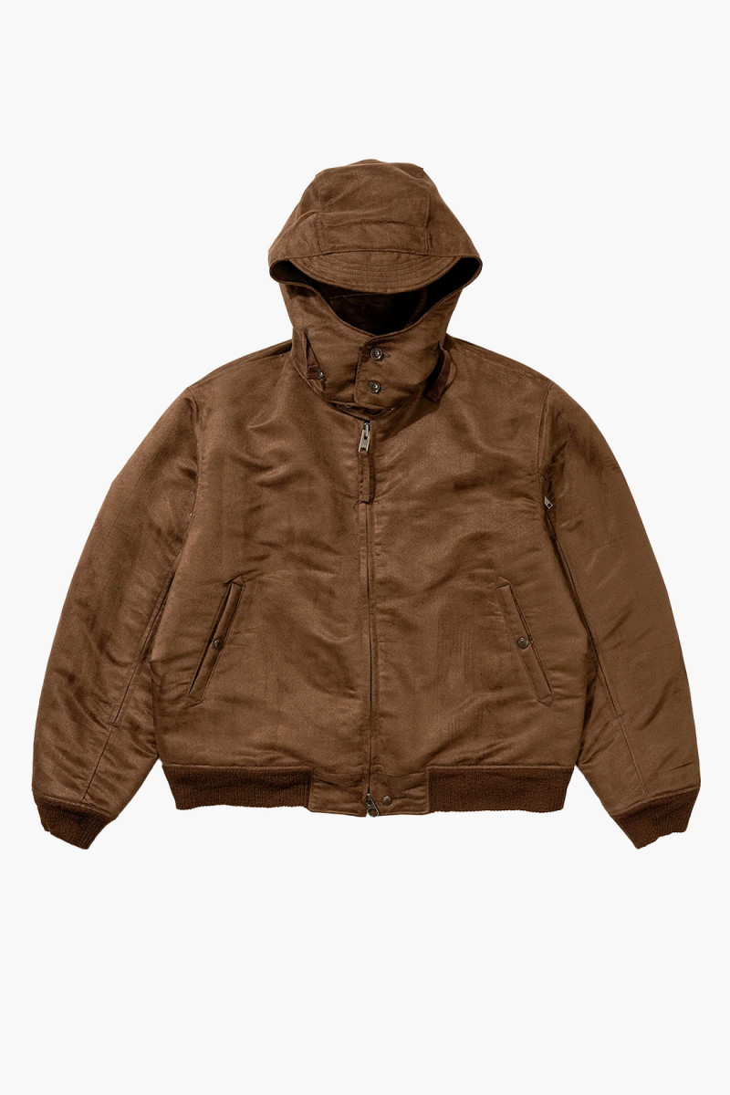 Ll jacket fake suede Brown