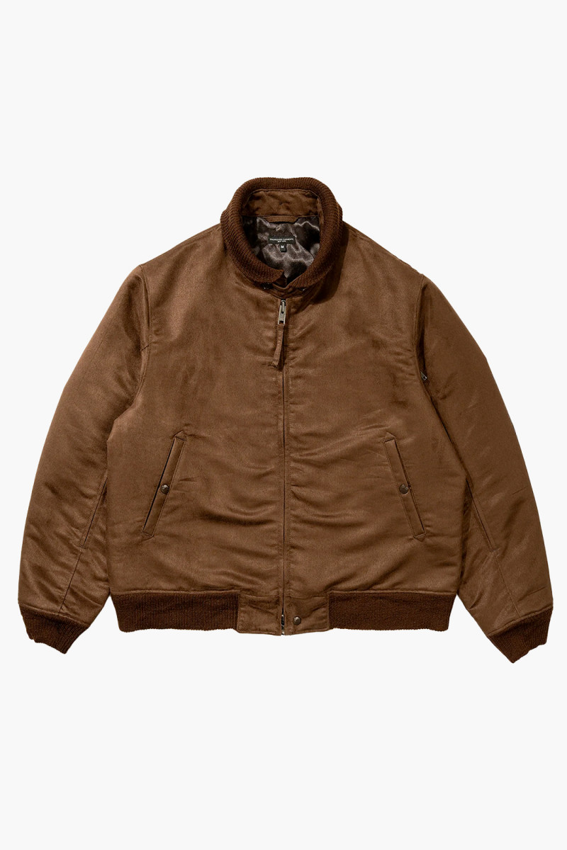 Ll jacket fake suede Brown