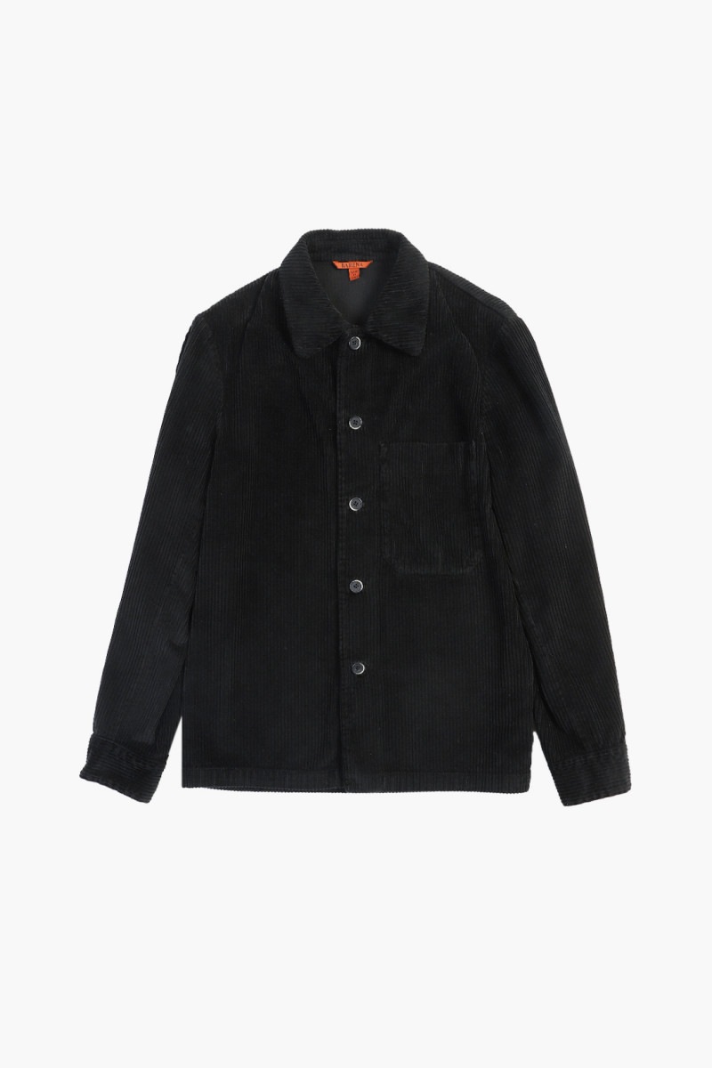 Overshirt cedrone demi Nero