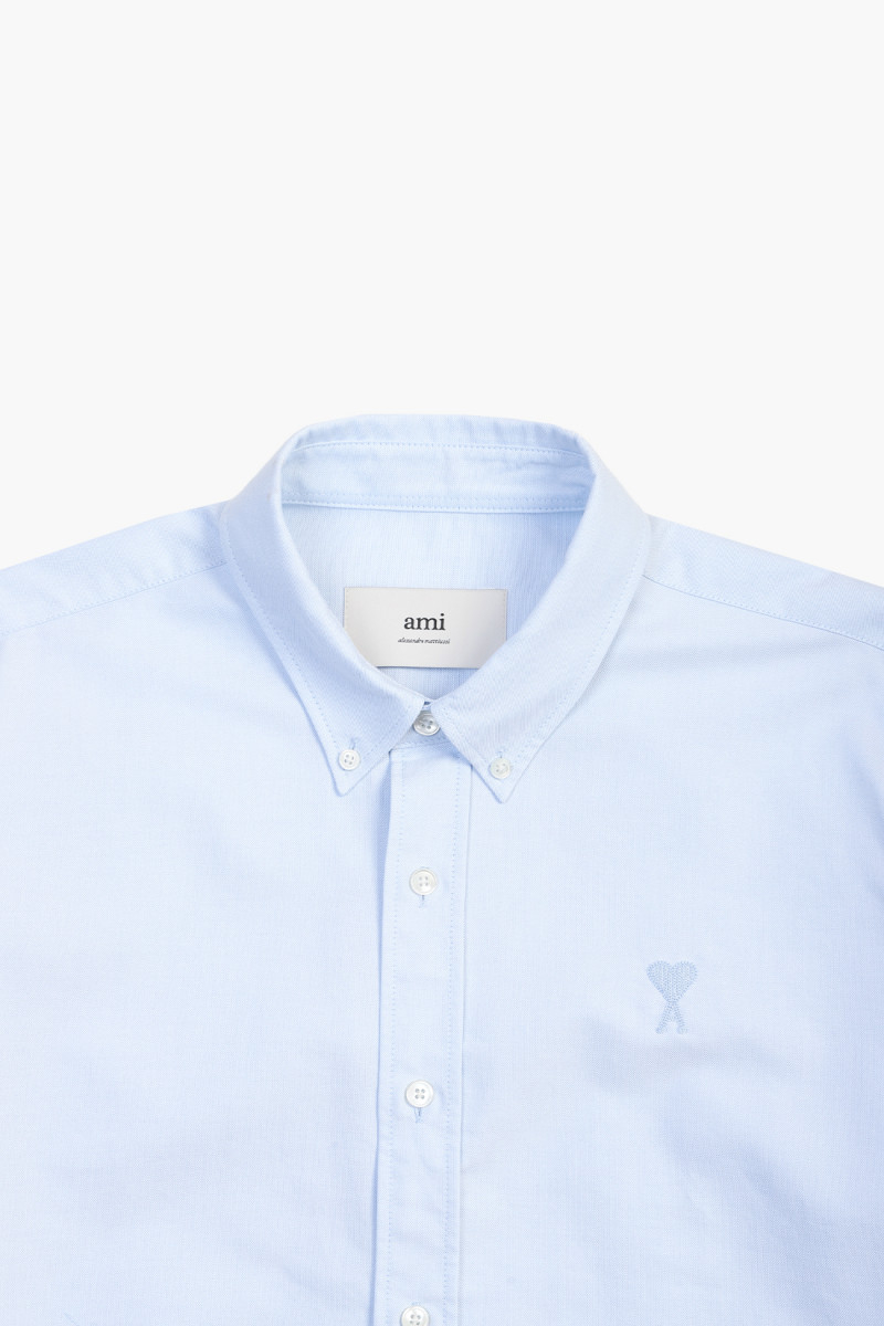 Classic fit tonal shirt Sky blue