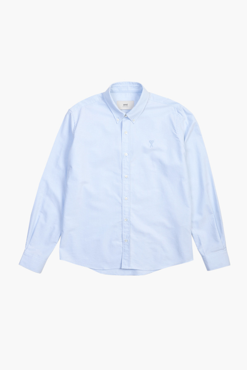 Classic fit tonal shirt Sky blue