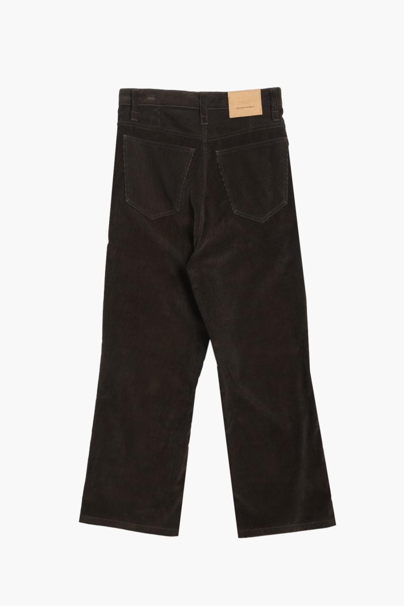 Pantalon baggy fit Dark coffee