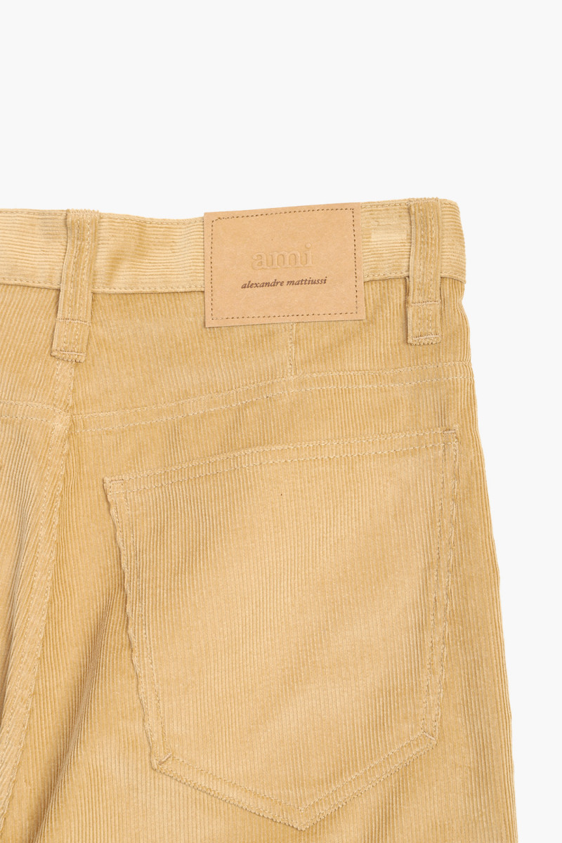 Pantalon baggy fit Sand