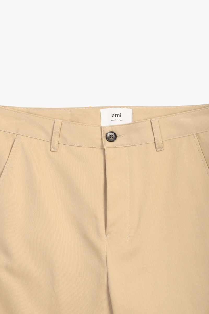 Straight chino trousers Sand