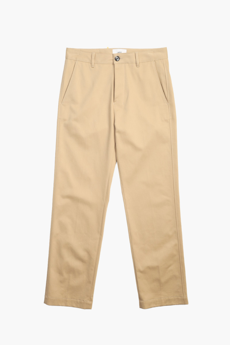 Straight chino trousers Sand