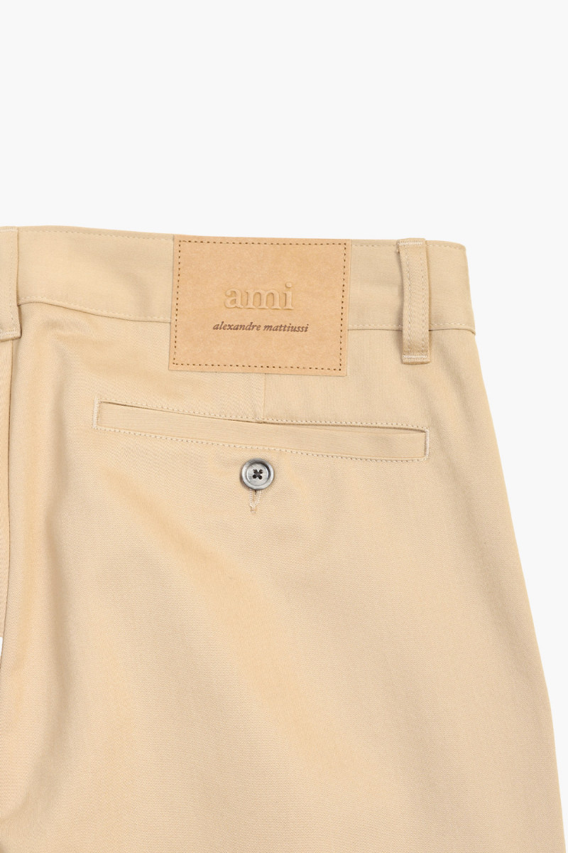 Straight chino trousers Sand