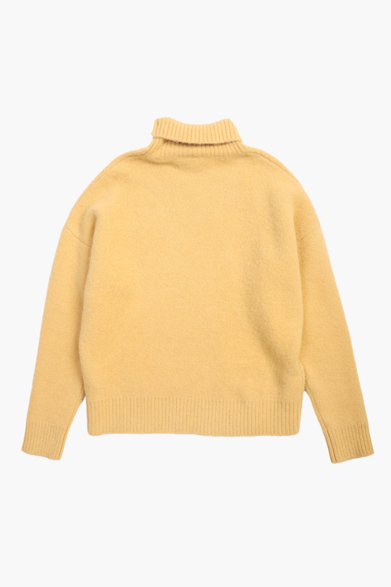 Pull col cheminee adc ecru Mustard