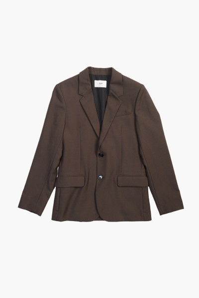 Ami Veste deux boutons Dark coffee - GRADUATE STORE