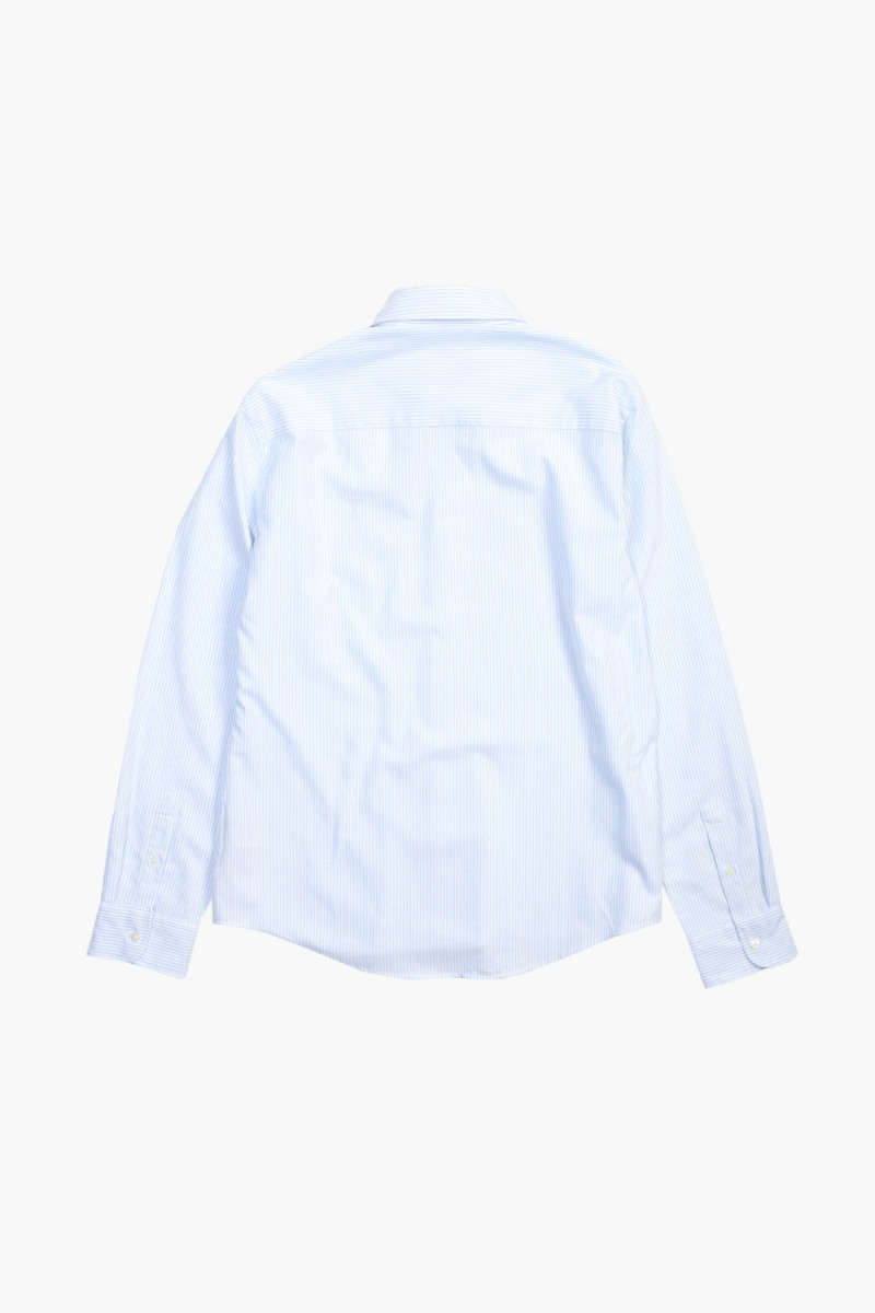 Chemise col boutonne adc Sky blue/natural