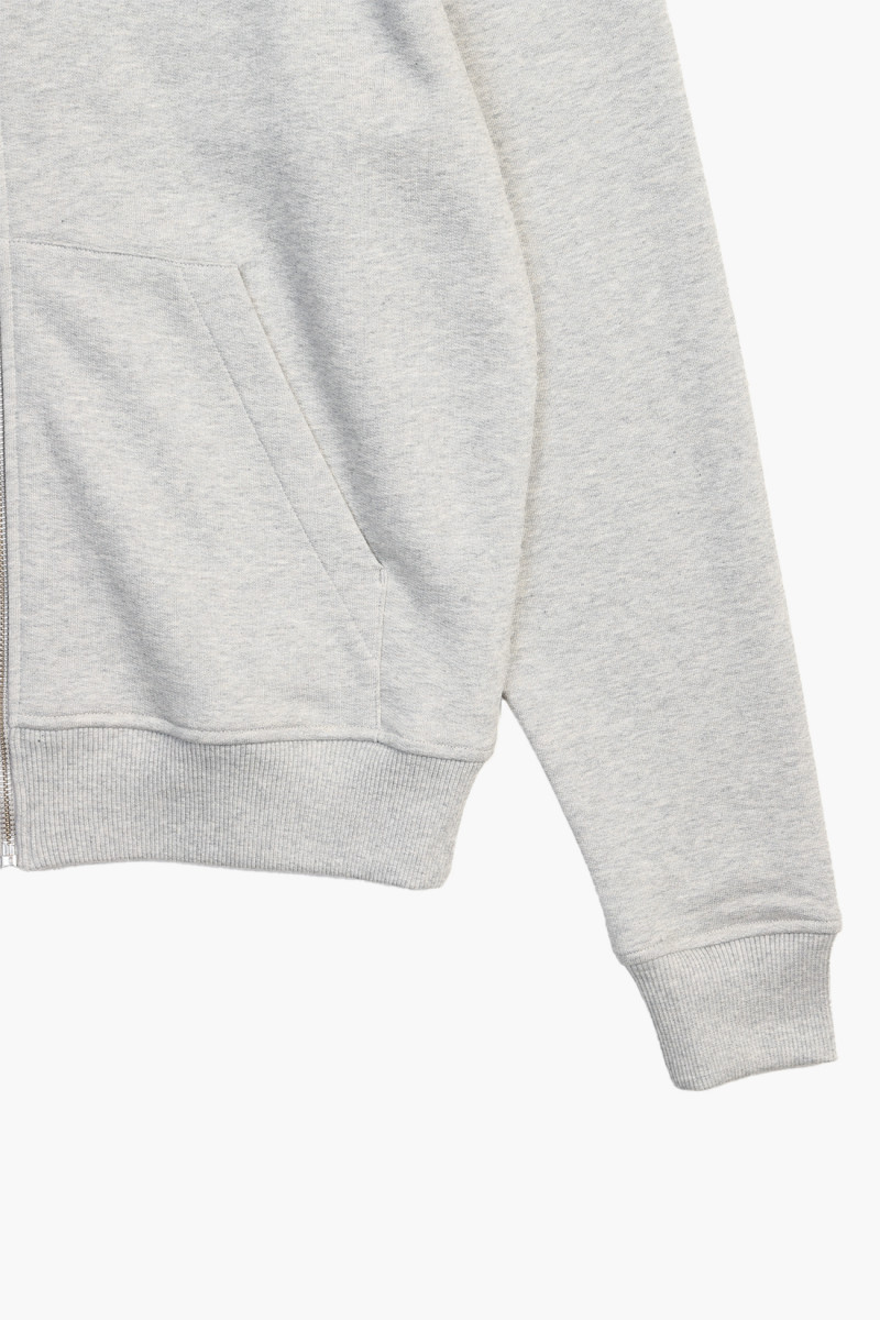 Hoodie zippe ami de coeur Heather ash grey