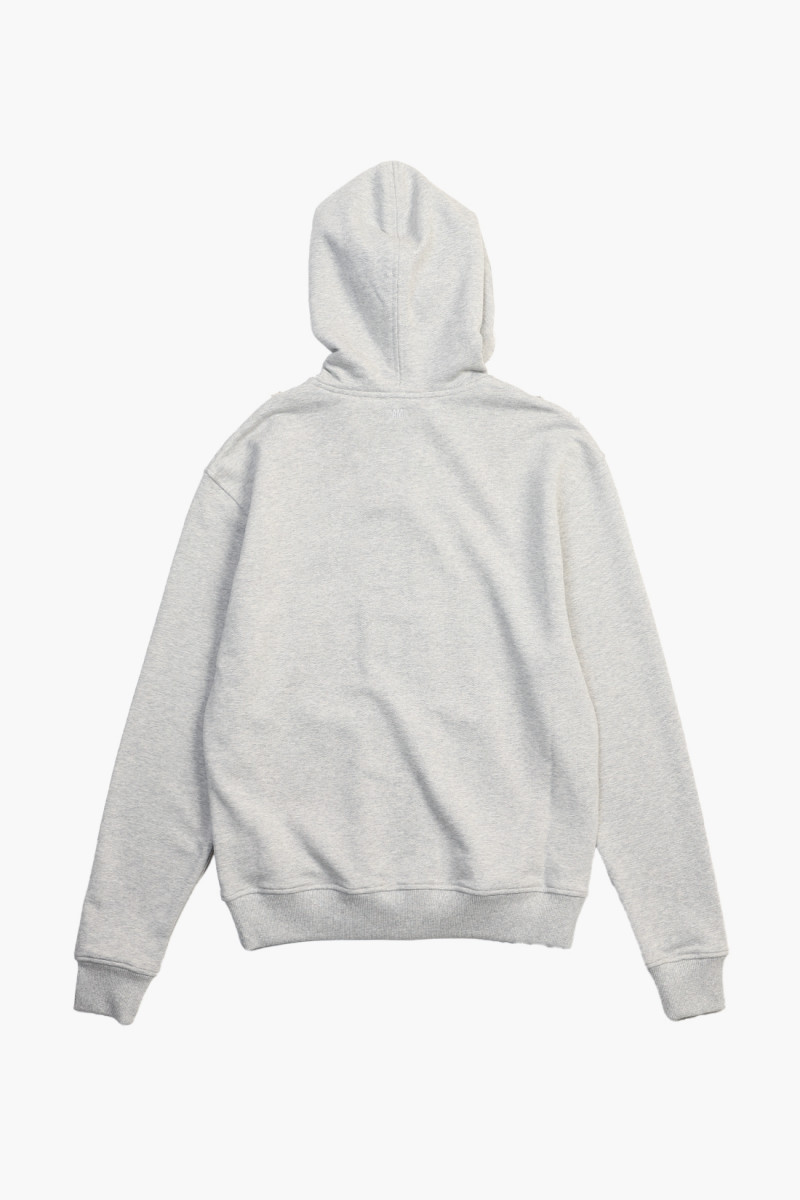 Hoodie zippe ami de coeur Heather ash grey