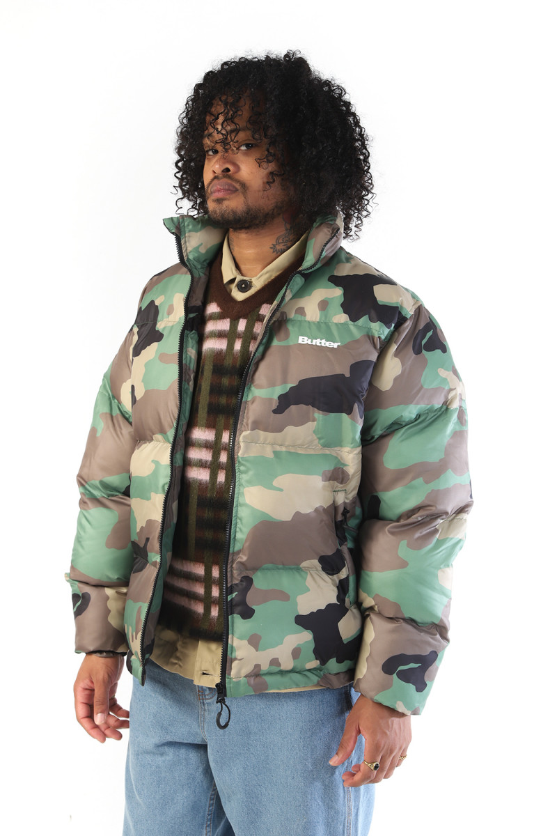 Base puffer jacket Camo