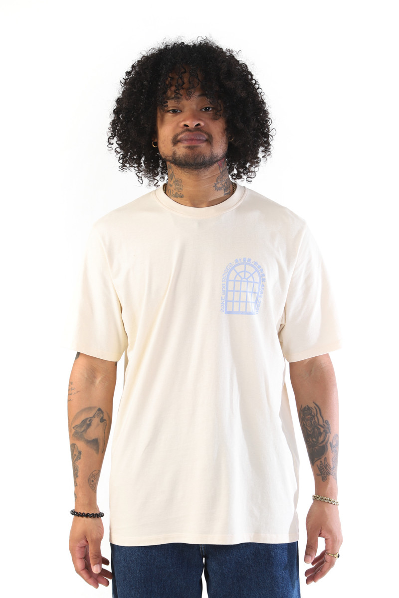 Sake and roses tee Whitecap gray