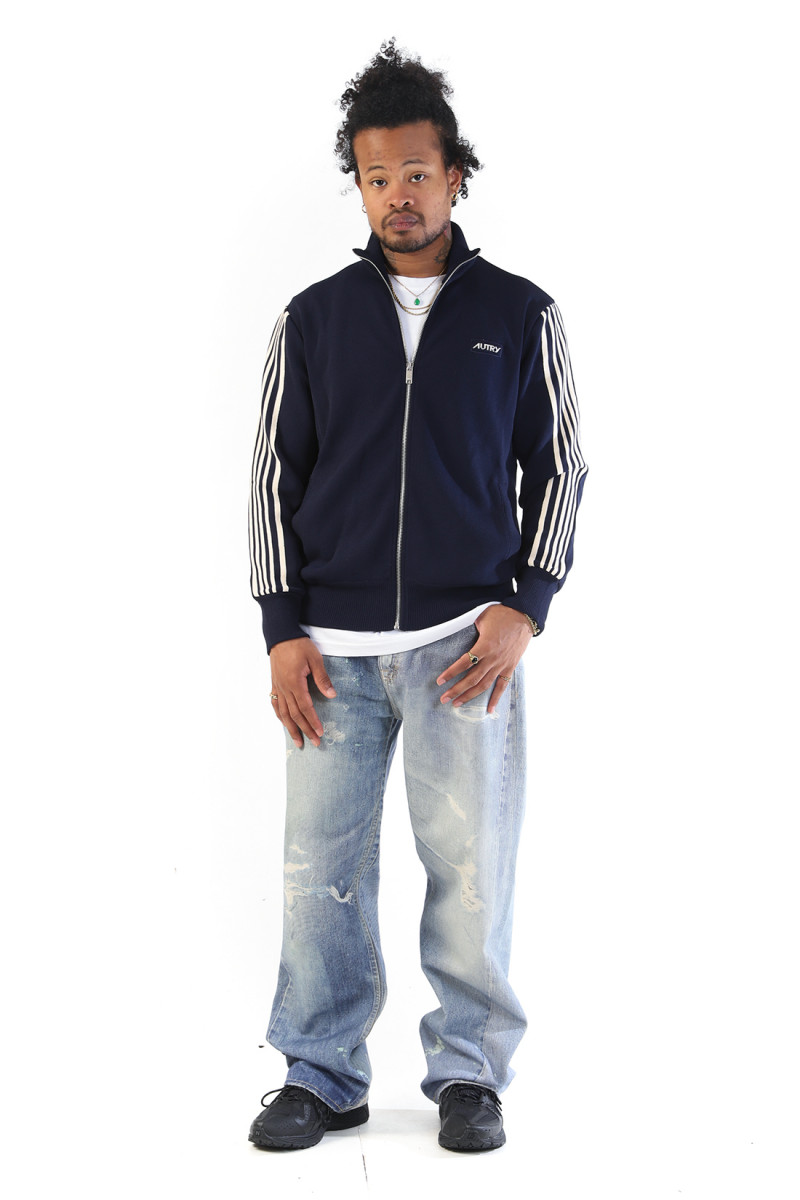 Jacket main man Knit blue