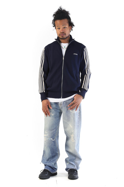 Autry Jacket main man Knit blue - GRADUATE STORE