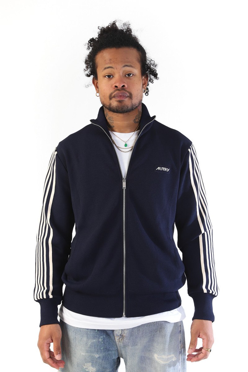 Jacket main man Knit blue