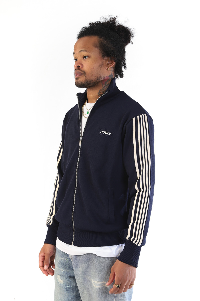 Jacket main man Knit blue