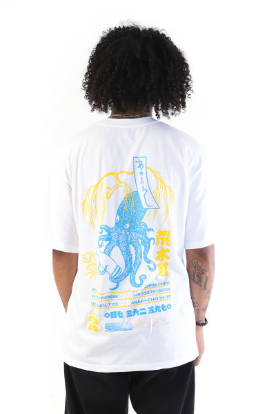 Edwin Drink mood tee White - GRADUATE STORE