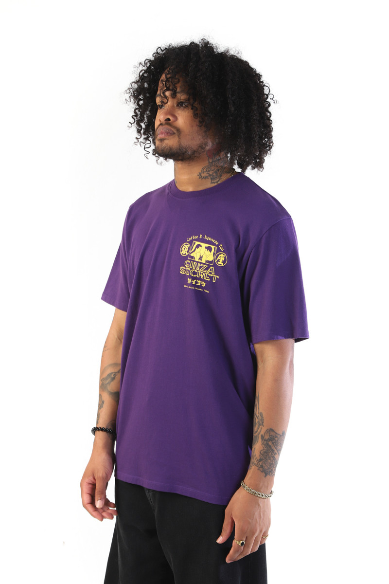 Ginza secret tee Purple