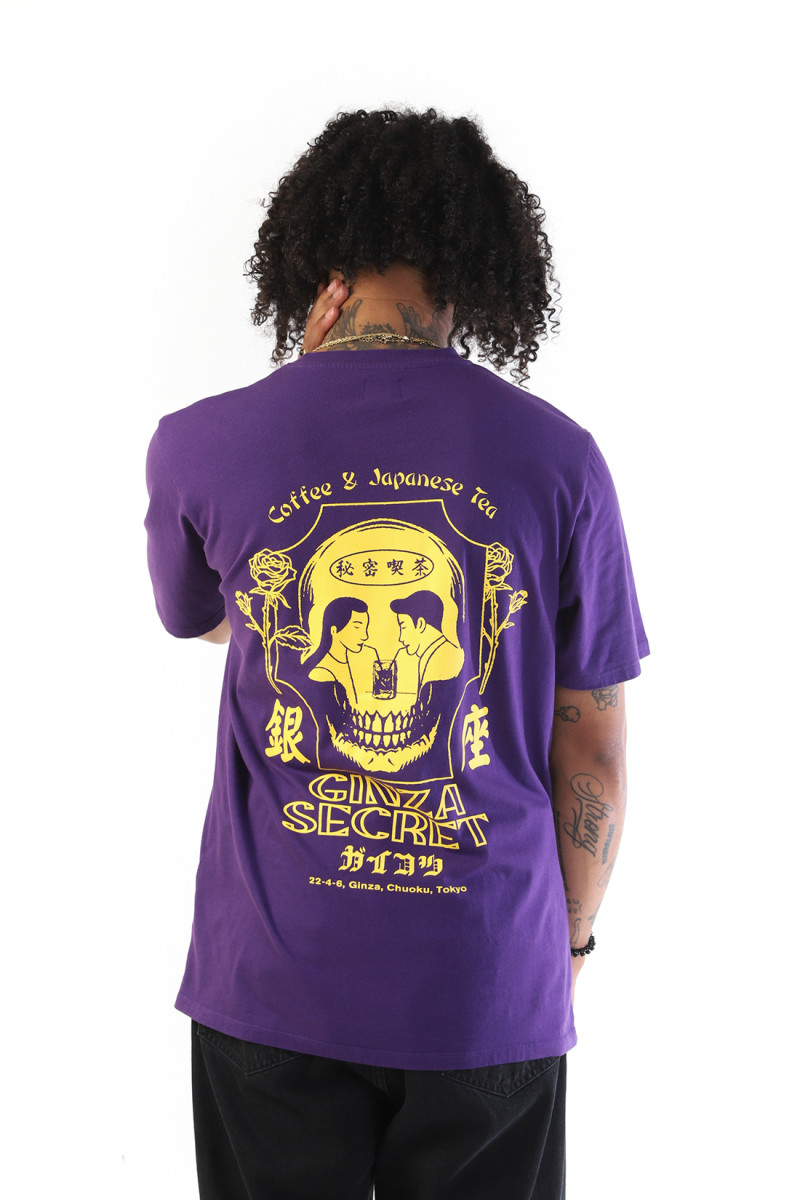 Ginza secret tee Purple