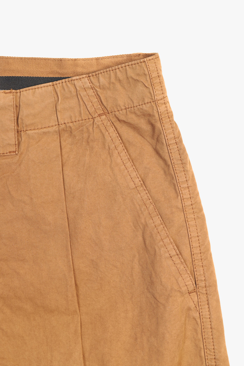 Loose utility pants microreps Toffee