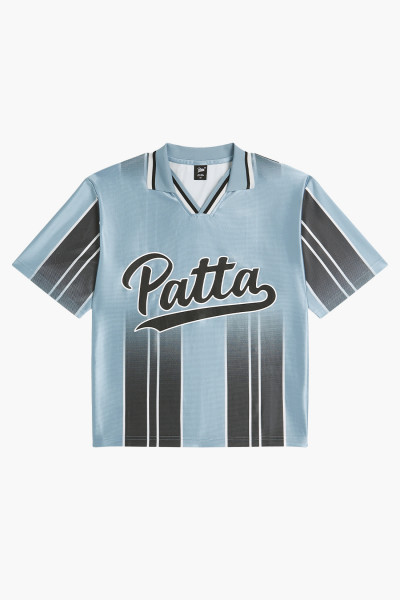 Patta Patta peewee sport jersey Dusty blue - GRADUATE STORE