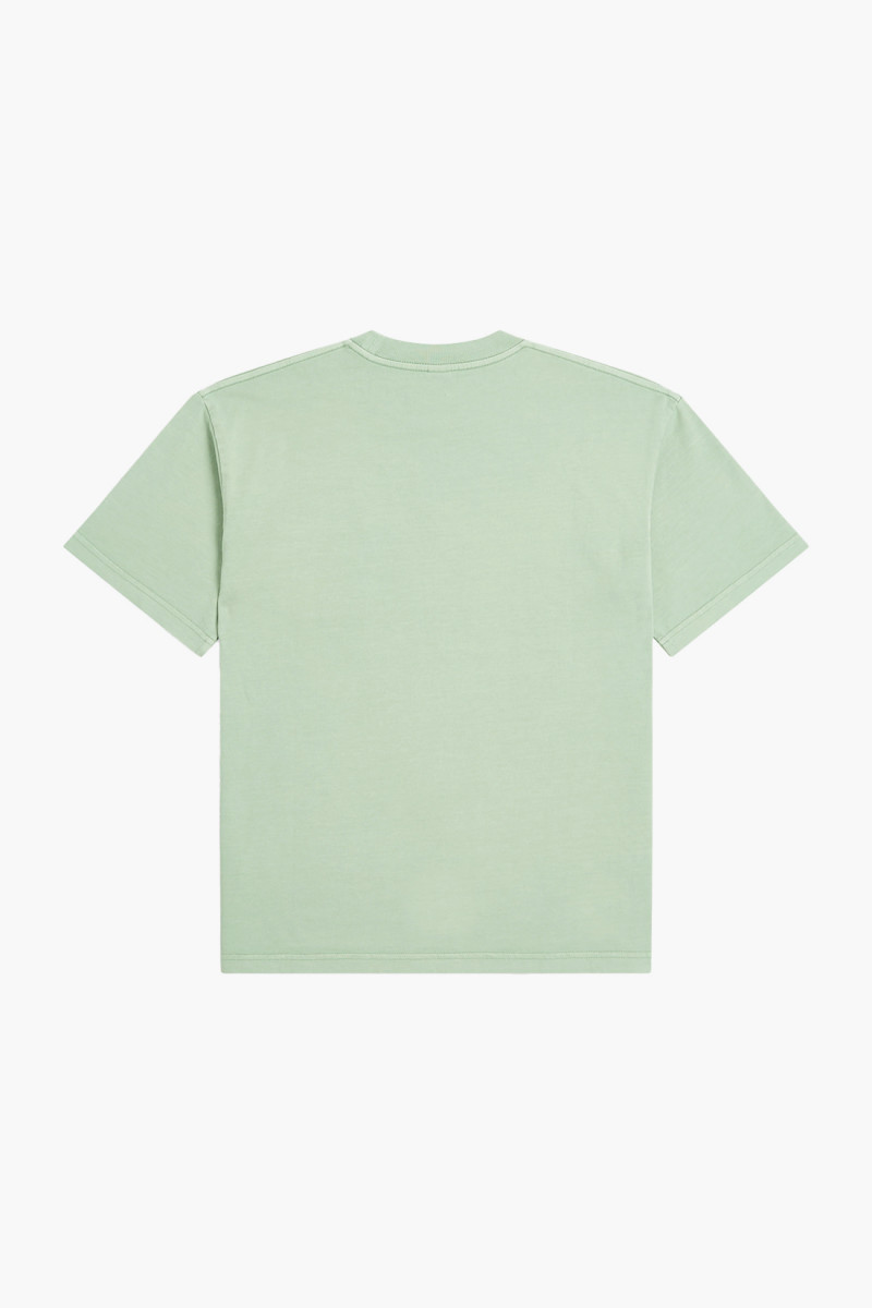 Patta basic washed pocket tee Silt green