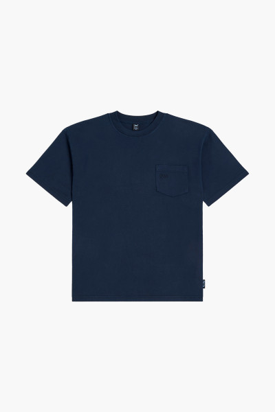 Patta Patta basic washed pocket tee Black iris - GRADUATE STORE