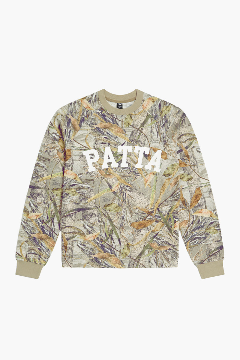 Patta nature print ls mesh Nature print