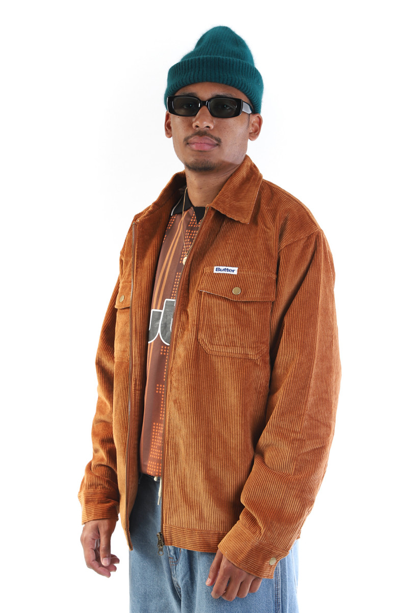 Corduroy club jacket Rust