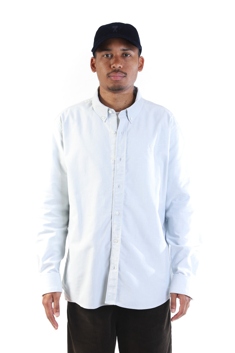 Classic fit tonal shirt Antique clay