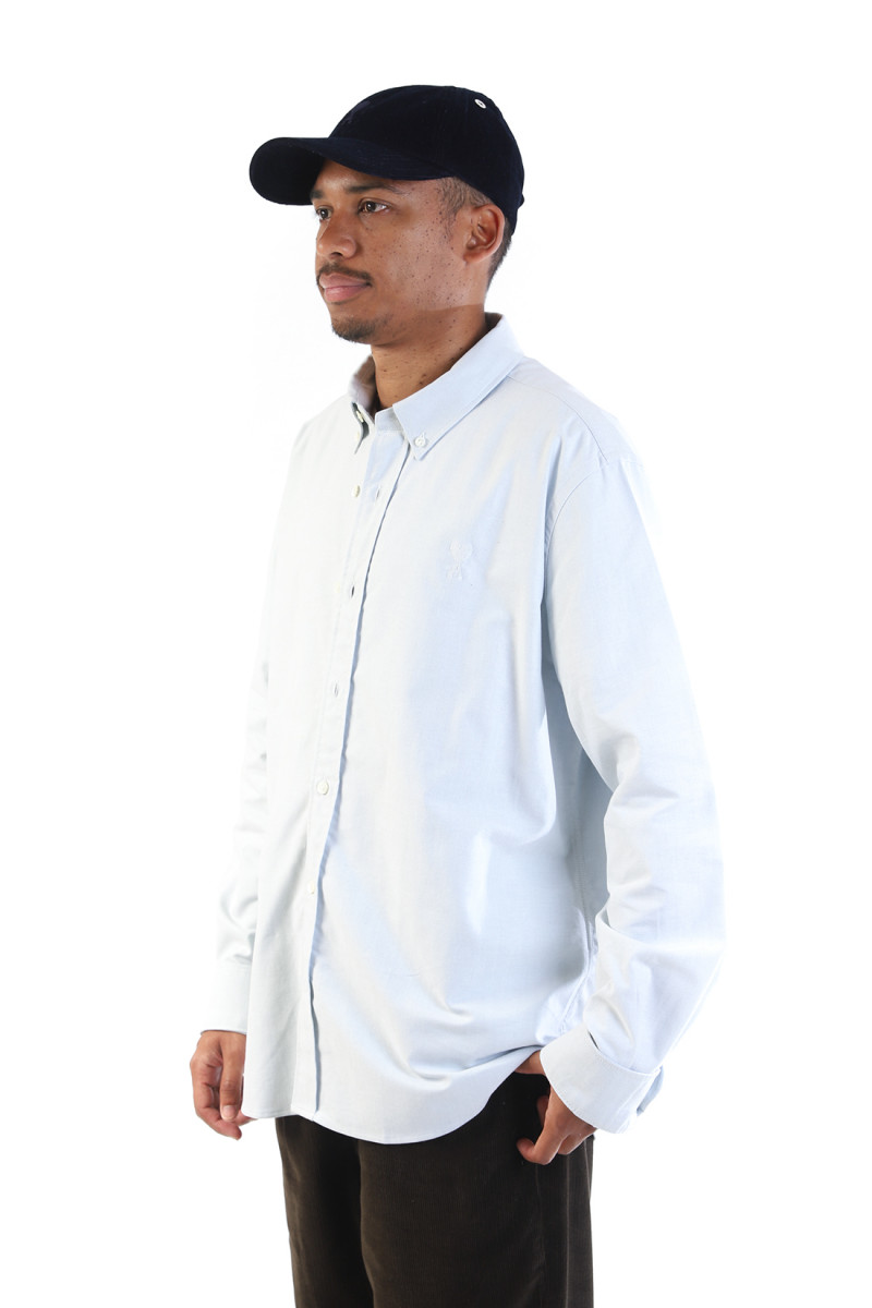 Classic fit tonal shirt Antique clay