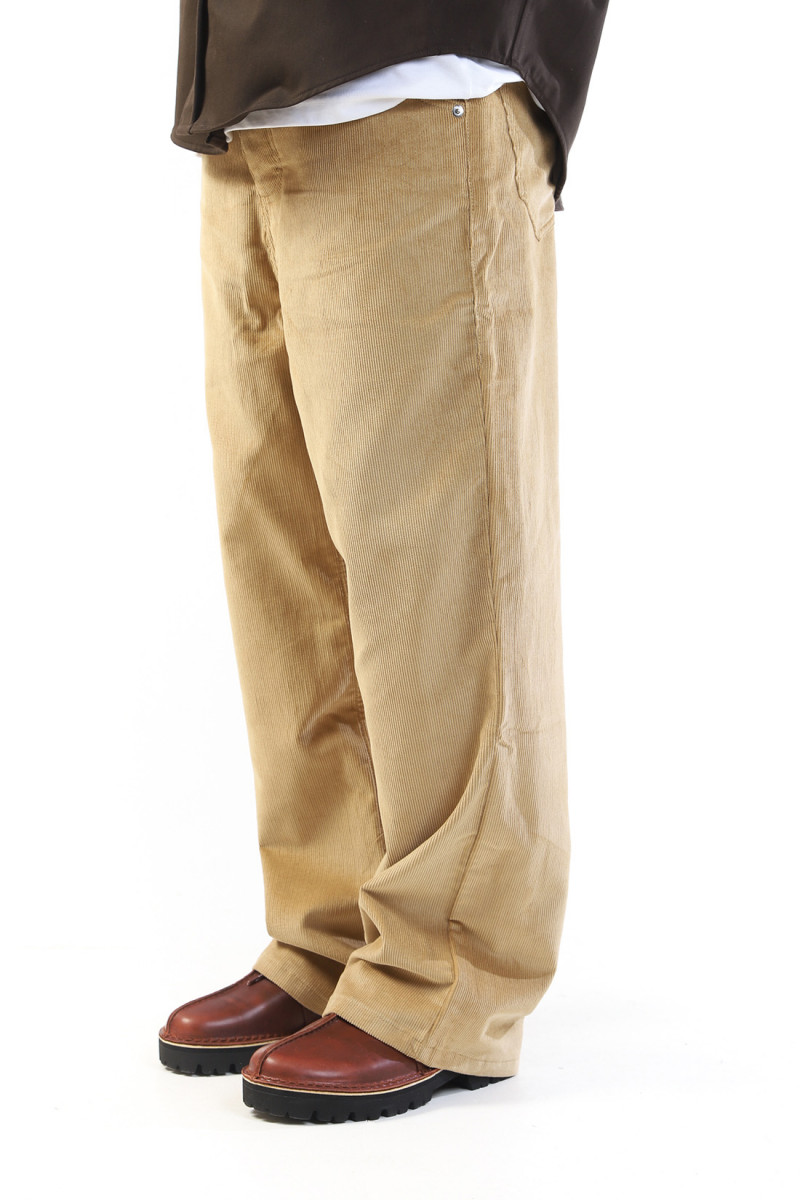 Pantalon baggy fit Sand