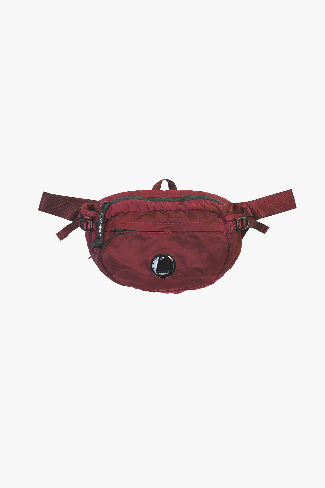 Nylon b crossbody pack Potent purple