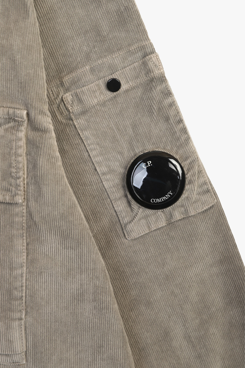 Utility overshirt corduroy Walnut