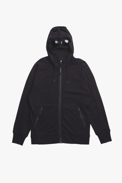 Cp company Diagonal goggle zip hoodie Total eclipse - GRADUATE ...