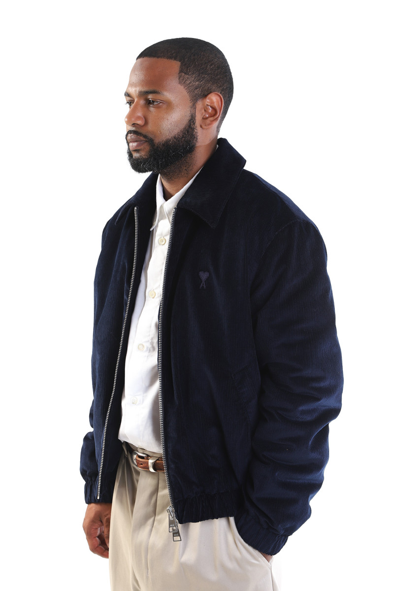 Blouson zippe adc Navy blue