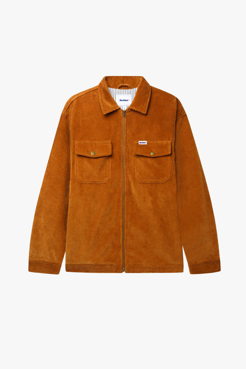 Corduroy club jacket Rust