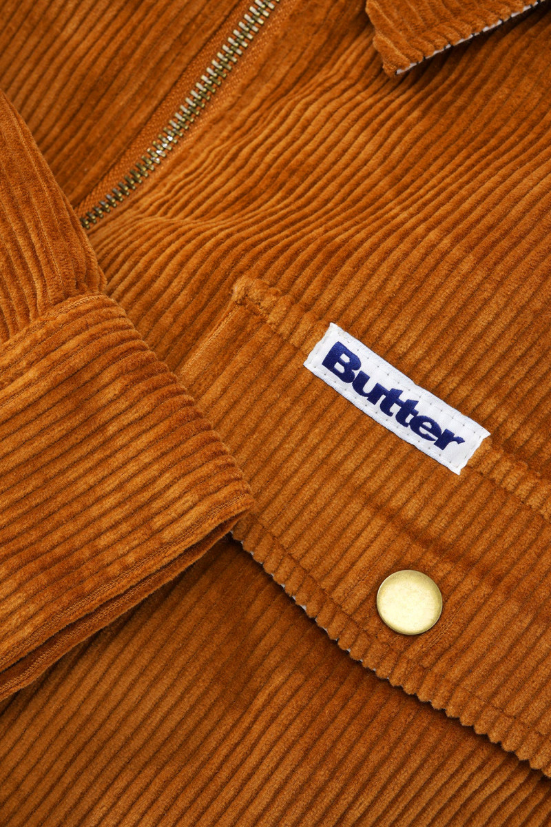 Corduroy club jacket Rust