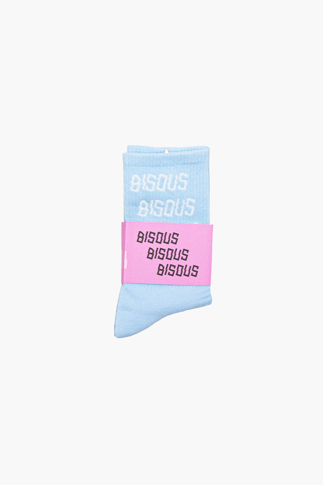 Socks bisous x3 Light blue