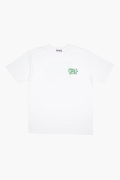 Tshirt grease White/green