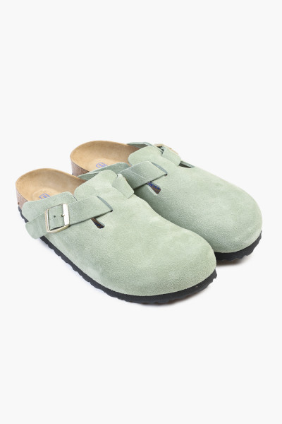 Birkenstock Boston bs Green tea - GRADUATE STORE