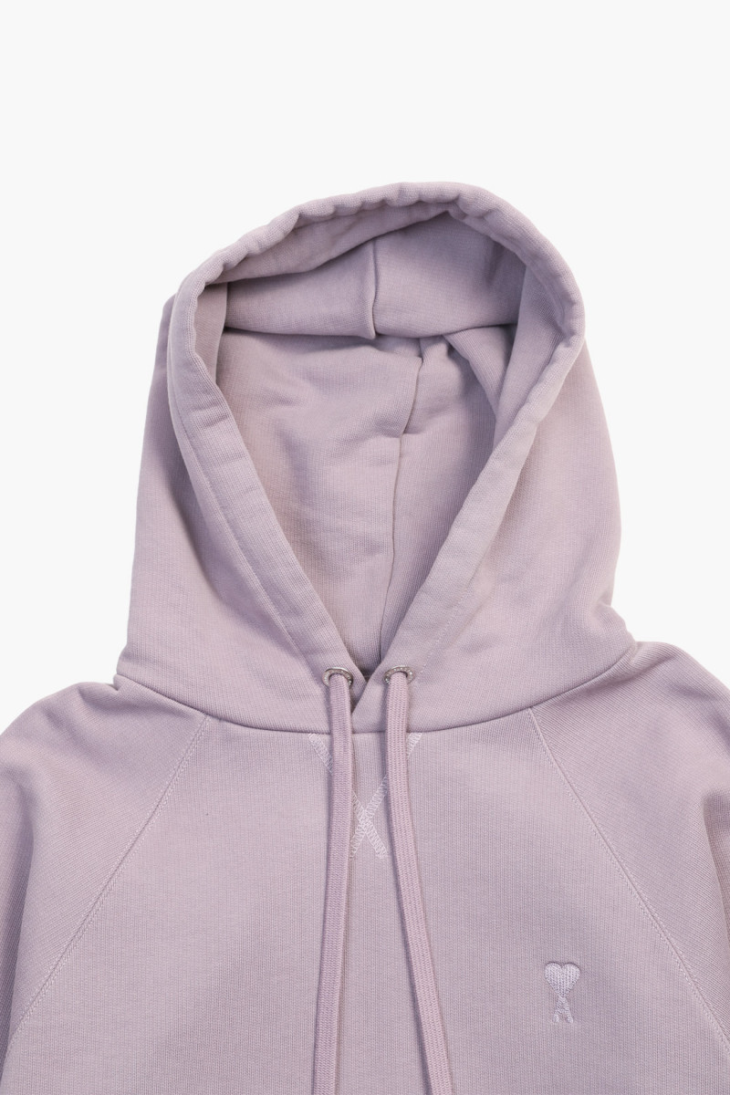 Hoodie boxy ami de coeur Lilac