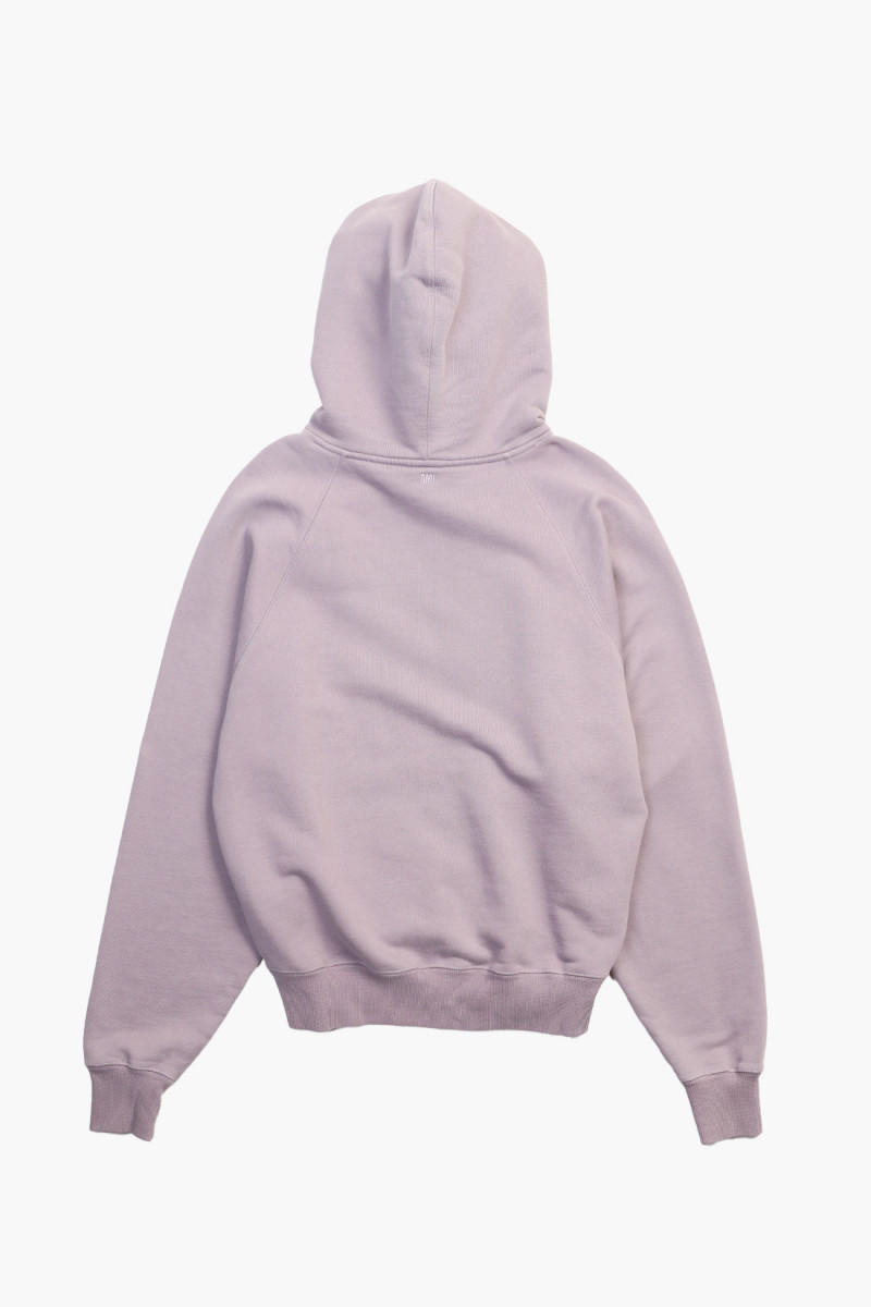 Hoodie boxy ami de coeur Lilac