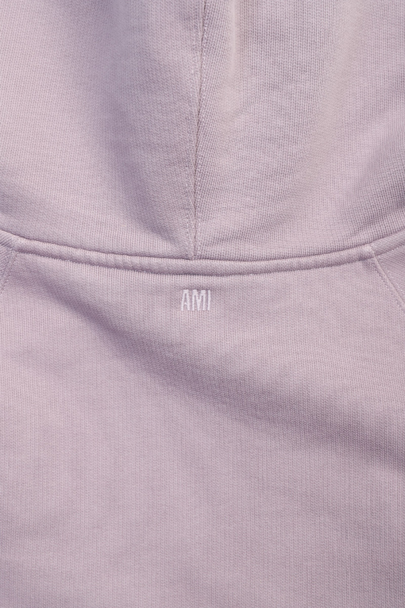 Hoodie boxy ami de coeur Lilac