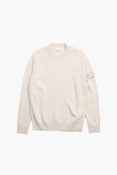 Stone island 527fa ghost wool crew v0090 Beige - GRADUATE STORE