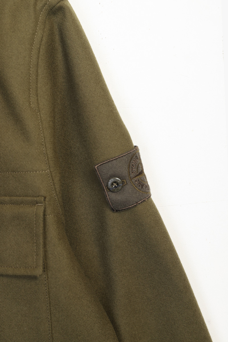 120f4 ghost overshirt v0054 Verde militare