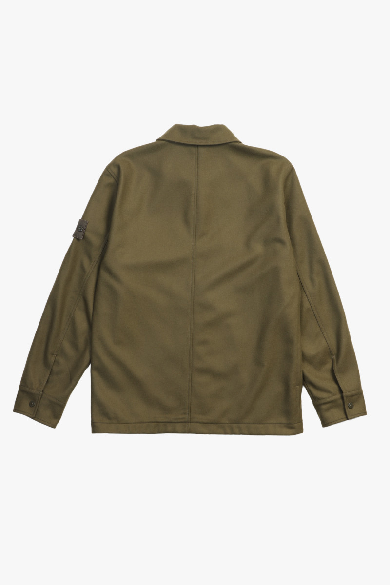 120f4 ghost overshirt v0054 Verde militare